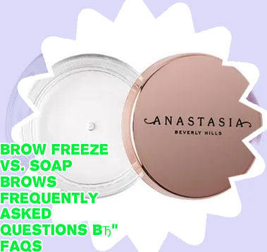 Best brow freeze gel