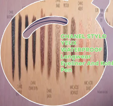 Cassis chanel eyeliner