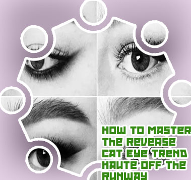 Cat eye for hooded eyes