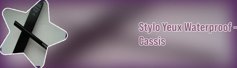 Chanel stylo yeux eyeliner 83 cassis
