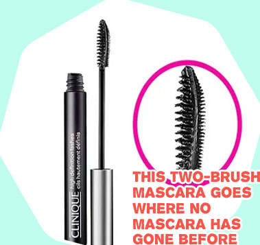 Dual brush mascara