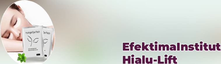 Efektima hydrogel eye pads