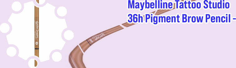 Maybelline tattoo brow semi permanent 36hr eyebrow pencil