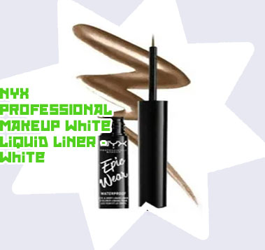 Nyx white liquid liner